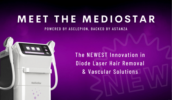 Meet the MeDioStar - The Newest Innovation in Diode Laser Hair Removal and Vascular Lesions