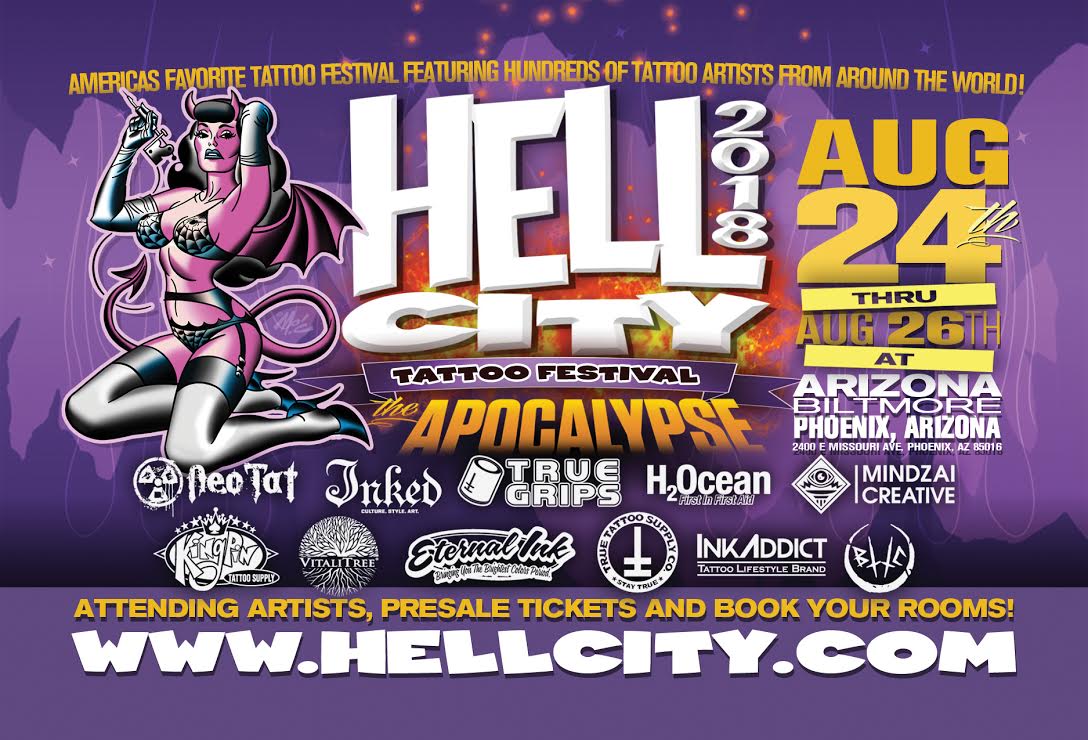 Hell City Tattoo Festival Phoenix Arizona Laser Tattoo Removal Astanza